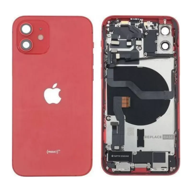 İphone 12 Full Dolu Kasa (kırmızı)