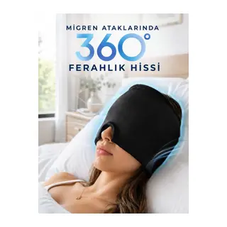 360° Jel Kompres Başlığı Soğuk Ve Sıcak Kullanıma Uygun Rahatlatıcı Göz Maskesi