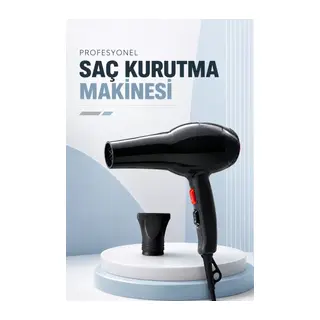 Tüm Saç Tiplerine Uygun, İki Kademeli Hız Ayarlı Fön Makinesi
