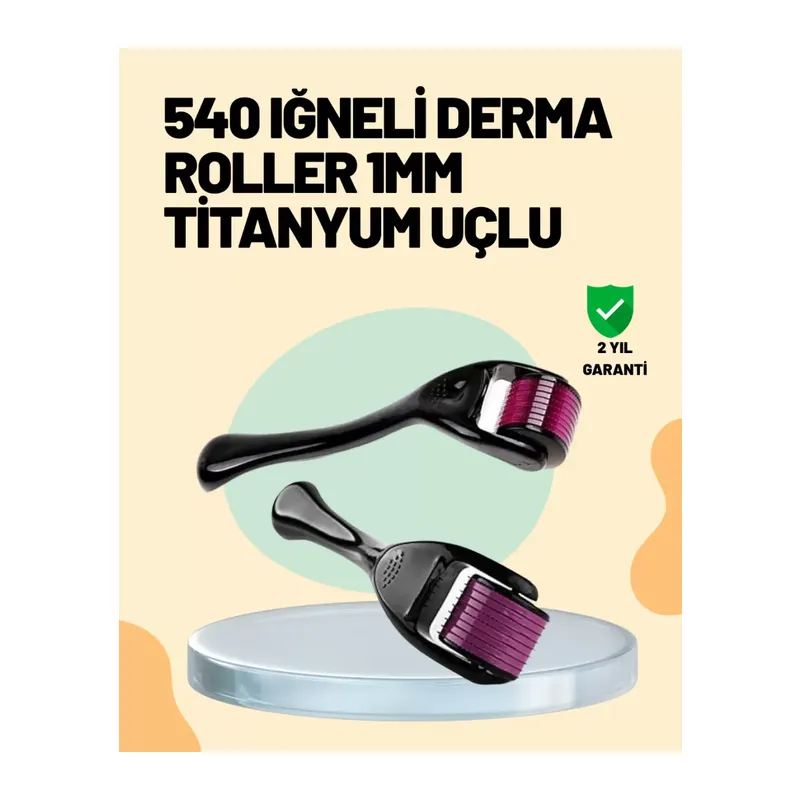 Cilt Yenileyici Derma Roller – Mikro İğneli Bakım Aracı