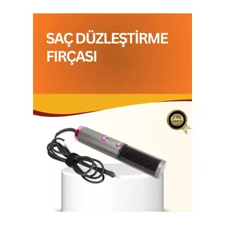 Çok Yönlü Kullanıma Uygun Saç Kurutma Ve Düzleştirme Fırçası