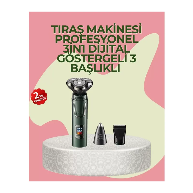 Başlıklı Şarjlı Tıraş Ve Bakım Cihazı