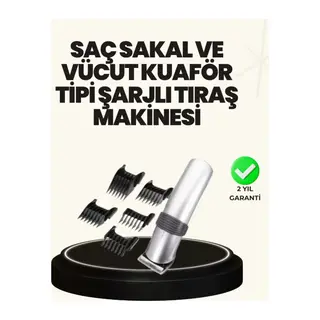 Şarjlı Ve Kablosuz Tıraş Makinesi – Her Yerde Rahat Kullanım