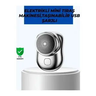 Mikro Titreşim Motorlu, Düşük Sesli, Usb Girişli Tıraş Makinesi