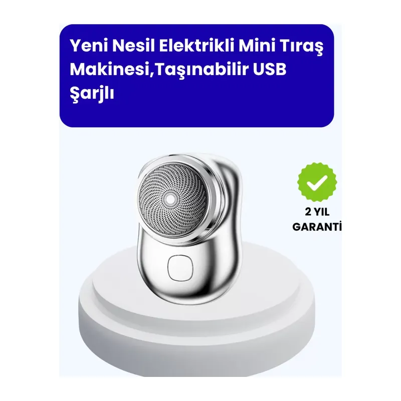 Cep Tipi Elektrikli Tıraş Makinesi – Güçlü, Sessiz, Su Geçirmez Ve Ultra Taşınabilir