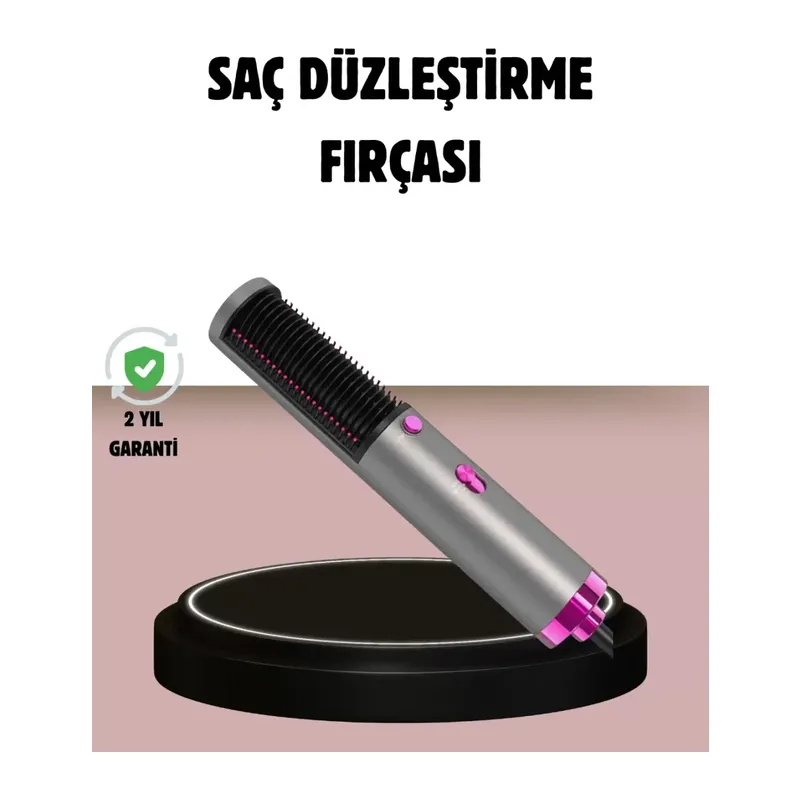 Sıcak Hava Fırçası – Saç Kurutma, Düzleştirme Ve Şekillendirme