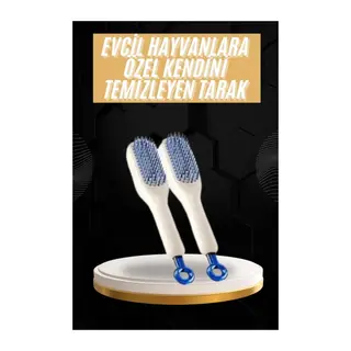 Kolay Temizlenen Fırçası Evcil Hayvanlara Özel Tüy Temizleme