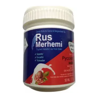 Rus Merhemi Tüy Dökücü 50 Ml / Rus Merhemi Hair Remover 50 Ml
