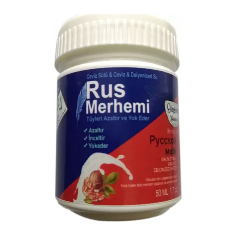 Rus Merhemi Tüy Dökücü 50 Ml / Rus Merhemi Hair Remover 50 Ml