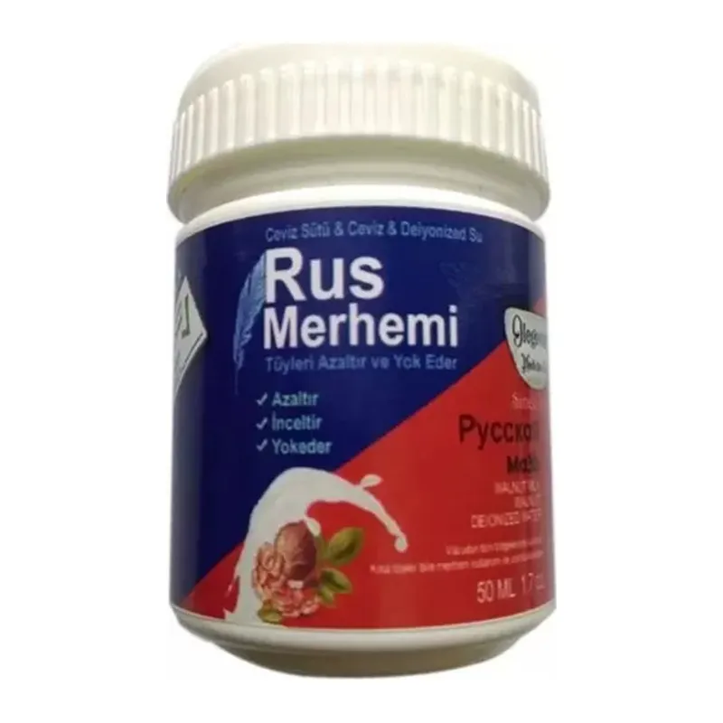 Rus Merhemi Tüy Dökücü 50 Ml / Rus Merhemi Hair Remover 50 Ml - 000031kı