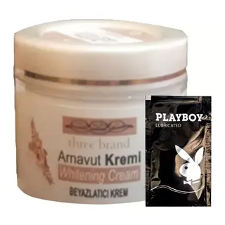 Three Brand Arnavut Kremi Whitens Cream Aklık Kremi 100 Ml + Jel Hediye