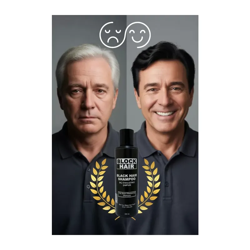 Block Hair Saçları Siyahlaştıran Şampuan 200 Ml