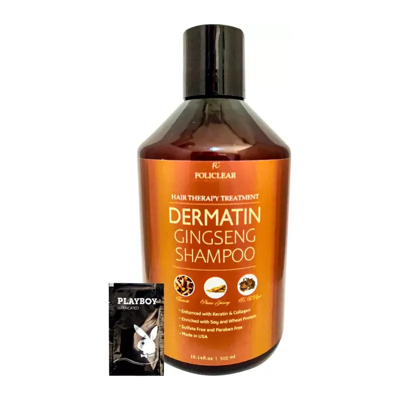 Policlear Dermatin Shampoo Ginsengli Özel Bakım Şampuanı 500 Ml + Jel
