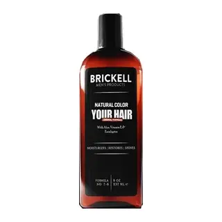 Brickell Erkeklere Özel Saç Sakal Beyazlık Giderci Renklendirci Şampuan 237 Ml Special Hair Beard Whiteness Remover And Color Color Shampoo For Men