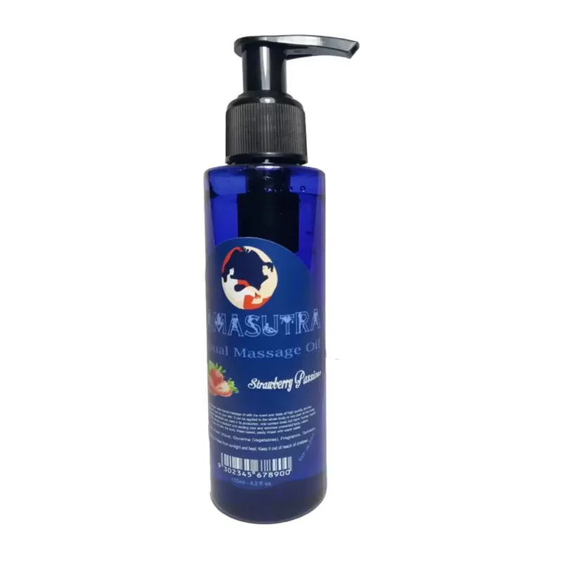 Kamasutra Çilek Aromalı Masaj Yağı 125ml / Kamasutra Strawberry Flavored Massage Oil 125ml