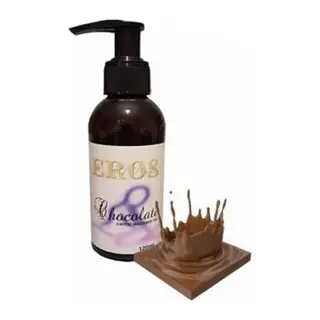 Eros Hologramlı Chocolate Massage Oil 120ml Çikolata Kokulu Masaj Yağı
