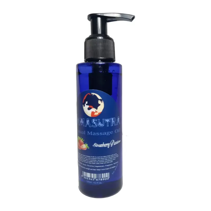 Kamasutra Sensual Çilekli Masaj Yağı 125 Ml