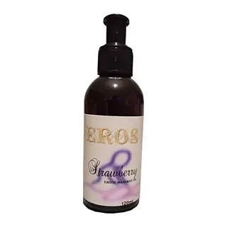 Eros Çilek Masaj Yağı 120ml / Eros Strawberry Massage Oil 120ml