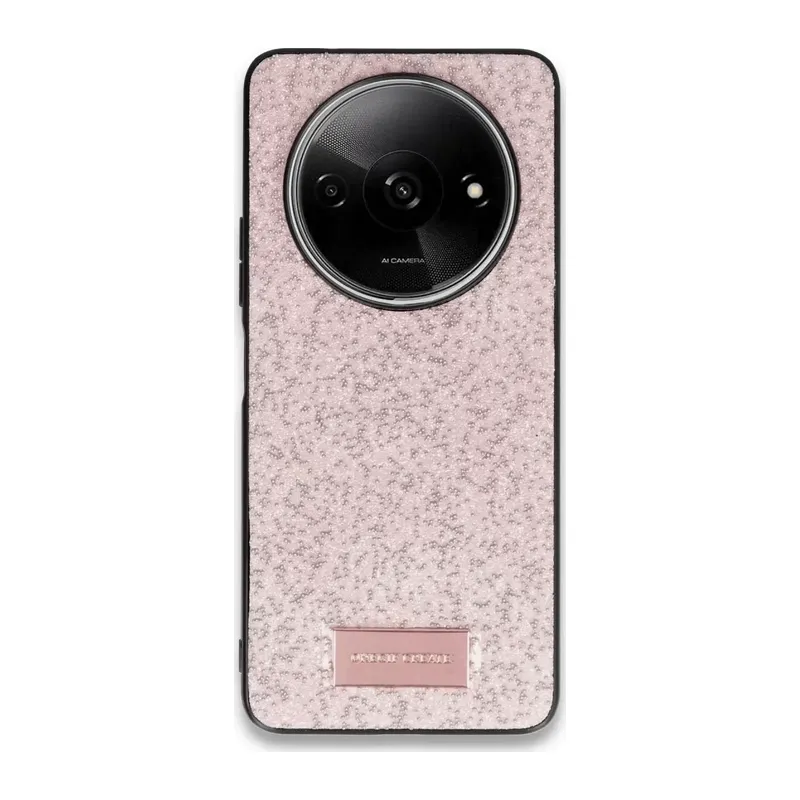 Onegif Xiaomi Redmi A3 4g Bright Simli Kapak - Pembe