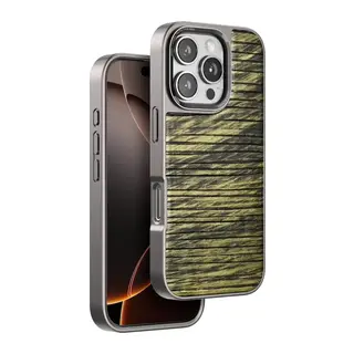 Venco Apple İphone 16 Pro Wave Kapak - Koyu Kahve