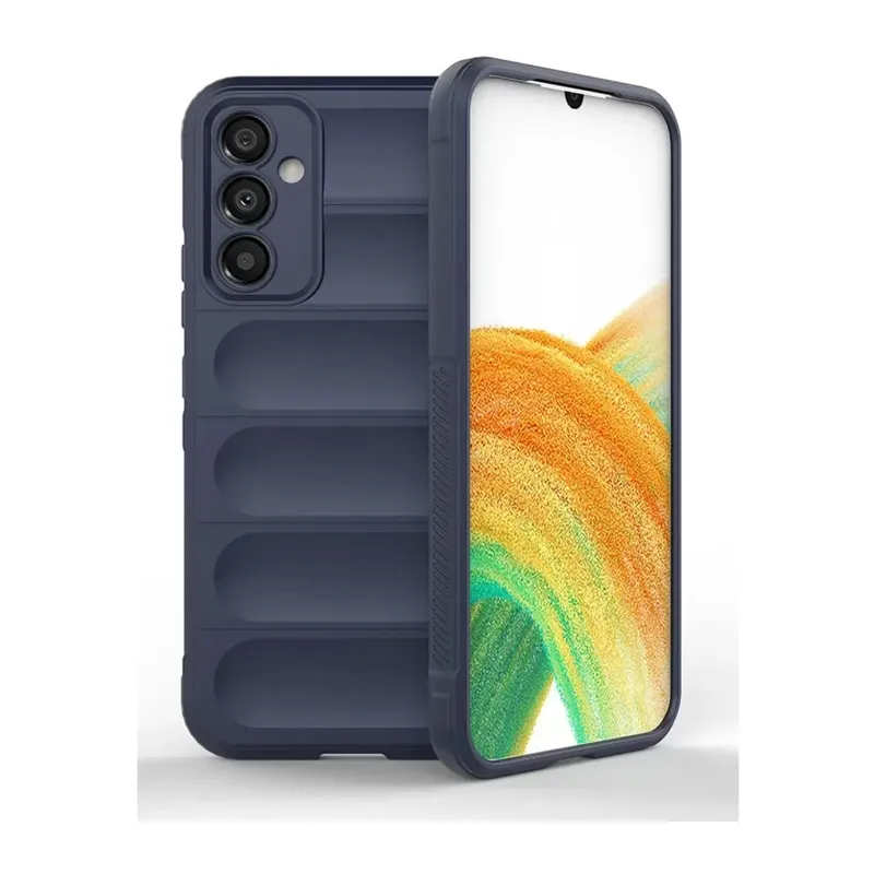 Samsung Galaxy A25 5g Kılıf Optimum Silikon - Lacivert