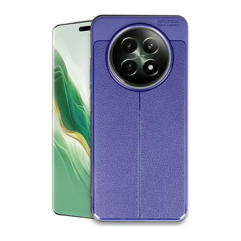 Realme 12 5g Kılıf Auto Focus Kapak - Lacivert