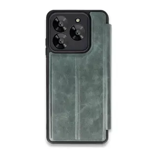 General Mobile Era 50 Kılıf Flip Cover - Koyu Yeşil