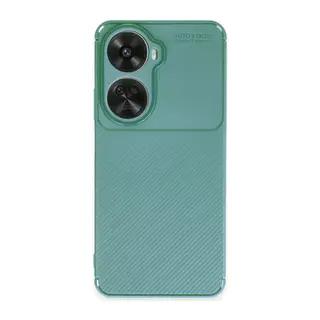 Huawei Nova 12 Se Kılıf Auto Focus Karbon Kapak - Koyu Yeşil