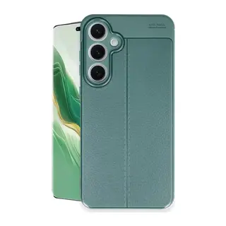 Samsung Galaxy S24 Fe Kılıf Auto Focus Kapak - Koyu Yeşil