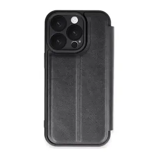 Apple İphone 16 Pro Max Kılıf Flip Cover - Siyah