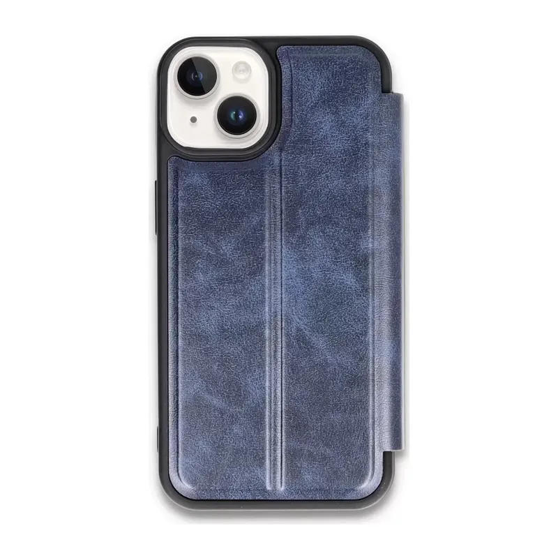 Apple İphone 14 Kılıf Flip Cover - Lacivert