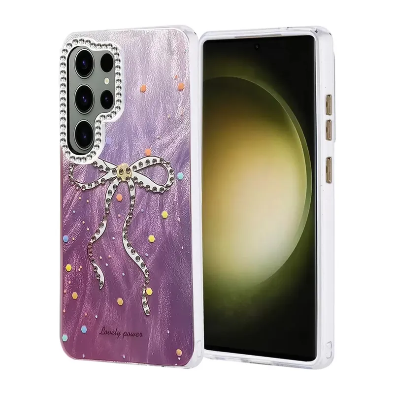 Samsung Galaxy S25 Ultra Kılıf Blade Aynalı Desenli Kapak - Desen 1