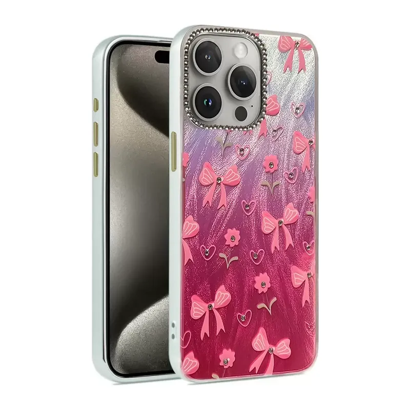 Apple İphone 14 Pro Kılıf Blade Aynalı Desenli Kapak - Desen 3
