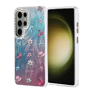 Samsung Galaxy S25 Ultra Kılıf Blade Aynalı Desenli Kapak - Desen 4