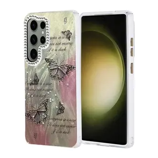Samsung Galaxy S25 Ultra Kılıf Blade Aynalı Desenli Kapak - Desen 6