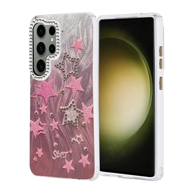 Samsung Galaxy S25 Ultra Kılıf Blade Aynalı Desenli Kapak - Desen 7