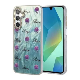 Samsung Galaxy A25 5g Kılıf Blade Aynalı Desenli Kapak - Desen 9