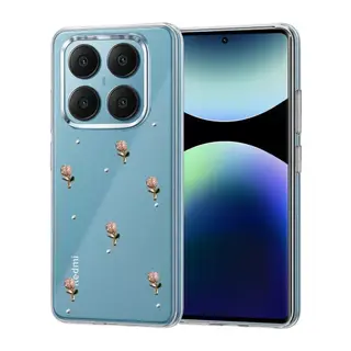 Xiaomi Redmi Note 14 Pro 4g Fiyonk Desenli Kapak - Desen 6