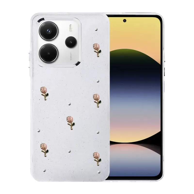 Xiaomi Redmi Note 14 4g Fiyonk Desenli Kapak - Desen 6