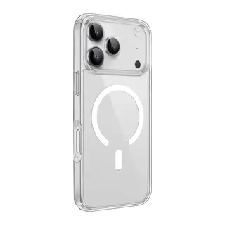 Apple İphone 17 Pro Kılıf Pc Real Magsafe Kapak - Şeffaf