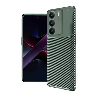 Realme C75 4g Auto Focus Karbon Kapak - Koyu Yeşil