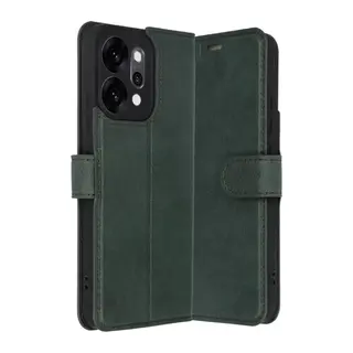 Oppo Reno 14 Trend S Plus Kapaklı Kılıf - Yeşil