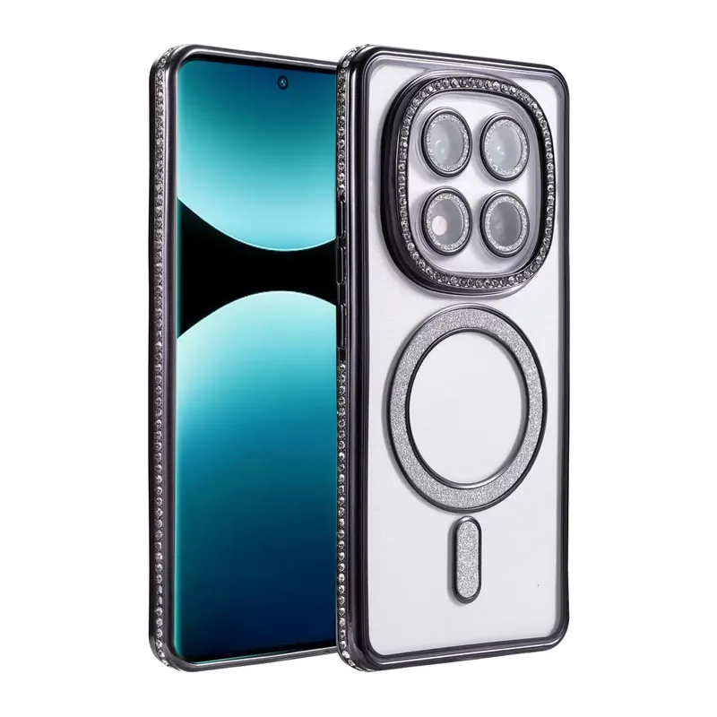 Xiaomi Redmi Note 15 Pro Plus 5g Joke Simli Magneticsafe Kılıf - Siyah