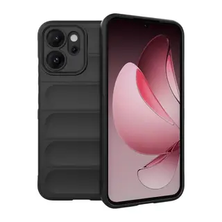 Oppo Reno 14f Optimum Silikon - Siyah