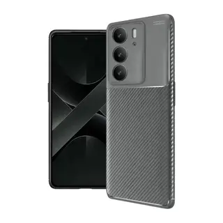 Realme C75 4g Auto Focus Karbon Kapak - Gri