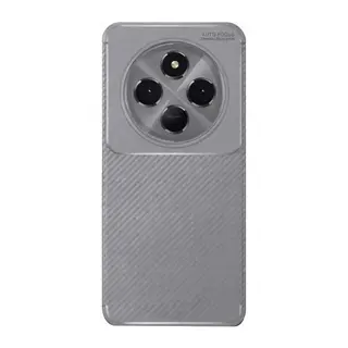 Xiaomi Redmi 14c Kılıf Auto Focus Karbon Kapak - Gri