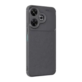 Xiaomi Redmi 13 4g Kılıf Auto Focus Karbon Kapak - Gri