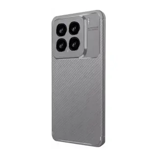 Xiaomi Mi 15 Kılıf Auto Focus Karbon Kapak - Gri
