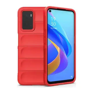 Realme 9i 4g Kılıf Optimum Silikon - Kırmızı