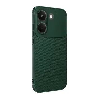 Xiaomi Poco X8 Pro Auto Focus Karbon Kapak - Koyu Yeşil